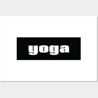 Yoga Posters and Art